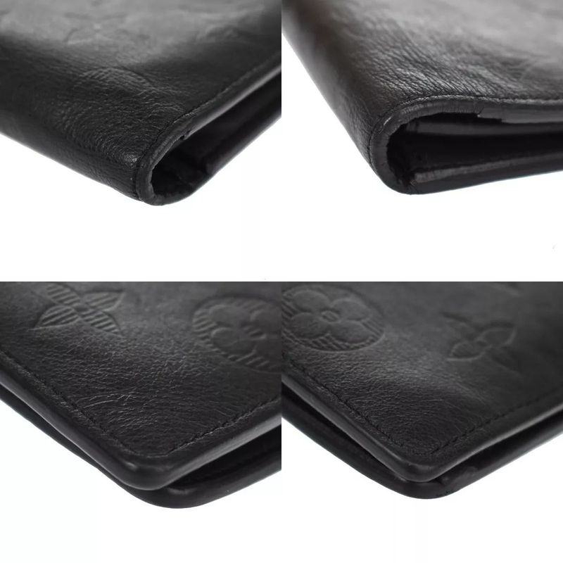 Louis Vuitton Long Wallet Monogram Shadow Portefeuille Blazer 39ga845