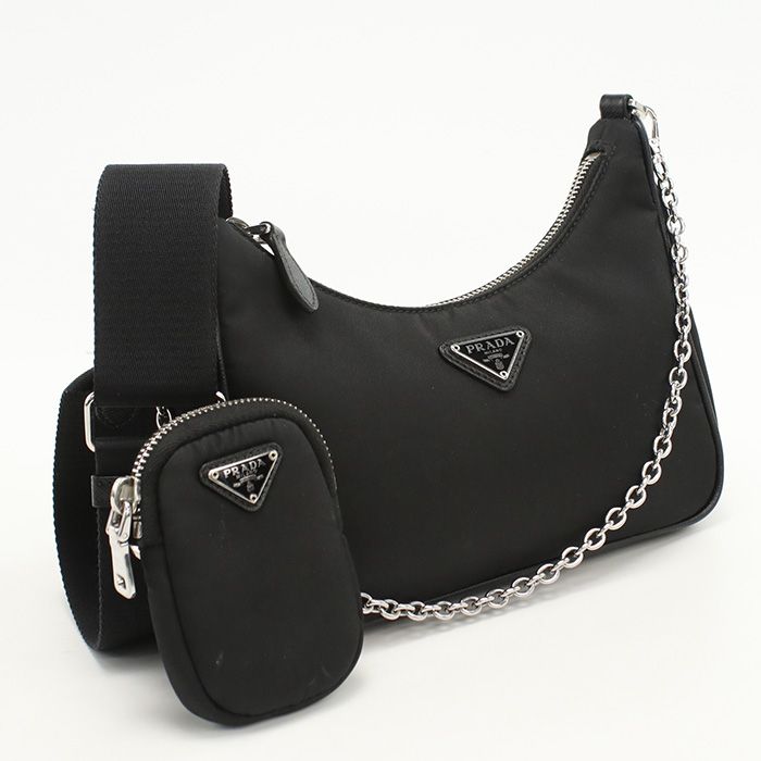 Prada 2WAY 1bh204 Shoulder Bag Recycled Nylon Women