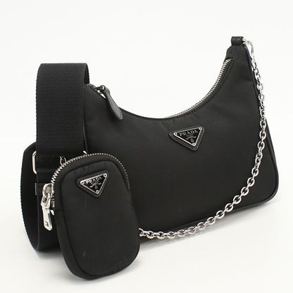 Prada 2WAY 1bh204 Shoulder Bag Recycled Nylon Women