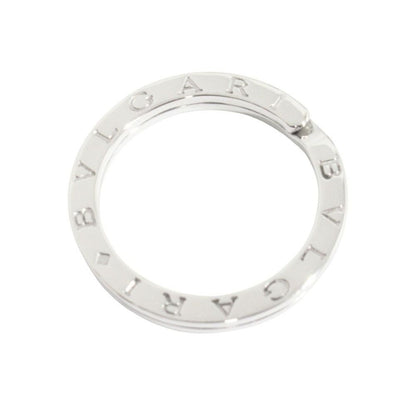 Bvlgari Polished Key Ring Key Holder Silver