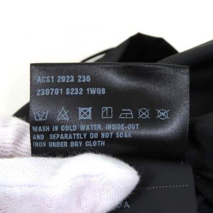 Prada 2023 230701 Re-nylon Triangle Logo Sleeveless Mini Dress Black 40 Made In