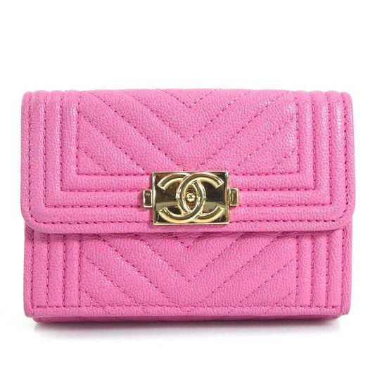 Chanel Trifold Wallet Boy Chanel