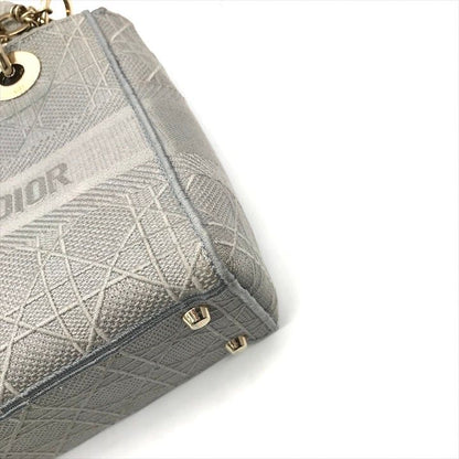 Dior Lady Delight Cannage 2-Way Bag Gray