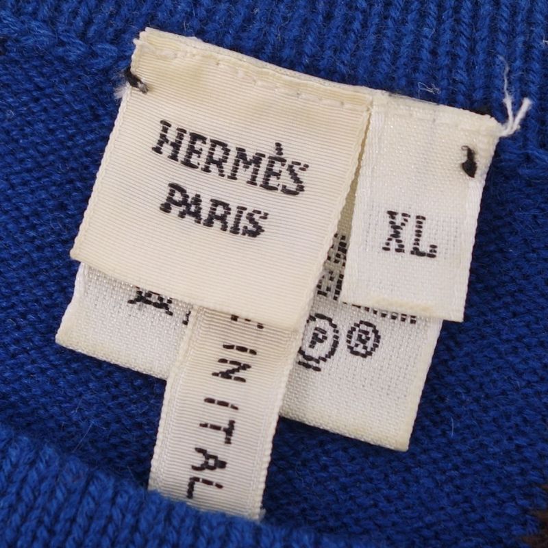 Hermes Knit Sweater Long Sleeve Long Sleeve Cashmere