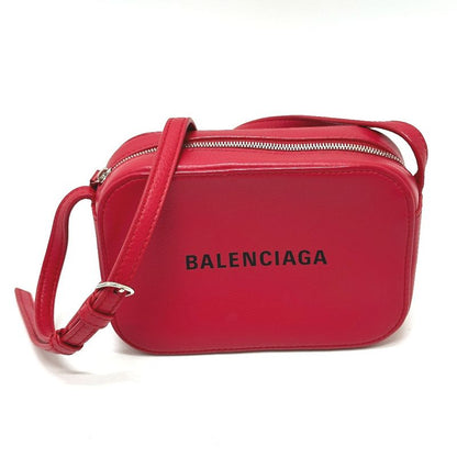Balenciaga Shoulder Bag Everyday 552372 Leather Red