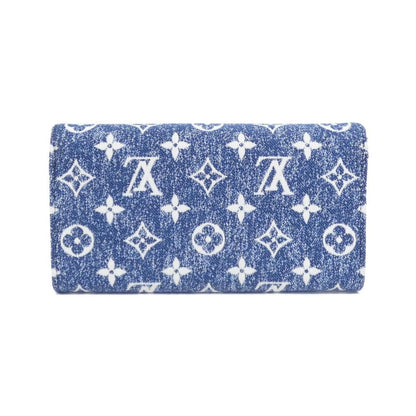 Louis Vuitton Monogram Jacquard Denim Portefeuille Sarah Wallet — view 2