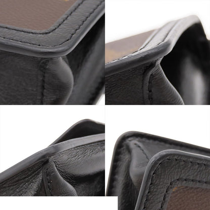 Louis Vuitton Bam Brown Black Monogram Canvas Reverse 2-Way Shoulder Bag — view 7