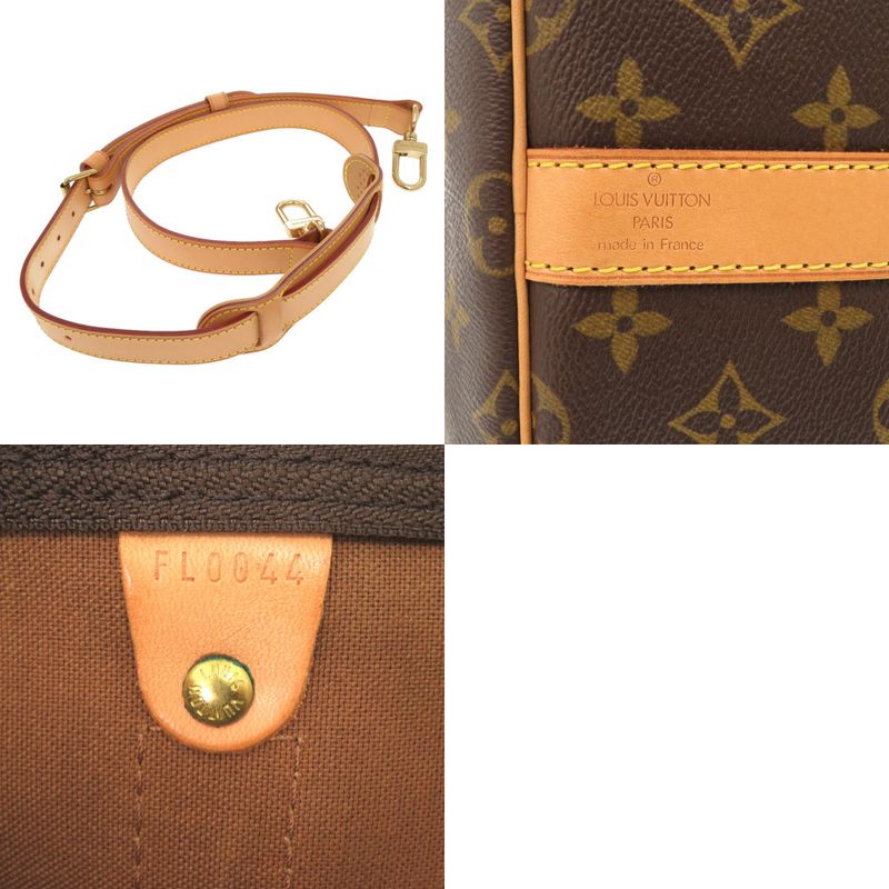 Louis Vuitton Keepall Bandoliere 55 Monogram M41414 Boston Bag LV 1242 Louis