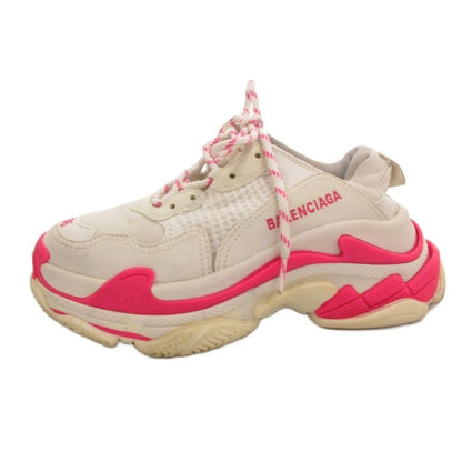 Balenciaga Triple S Sneakers Shoes Low Cut Logo Bicolor 36 White
