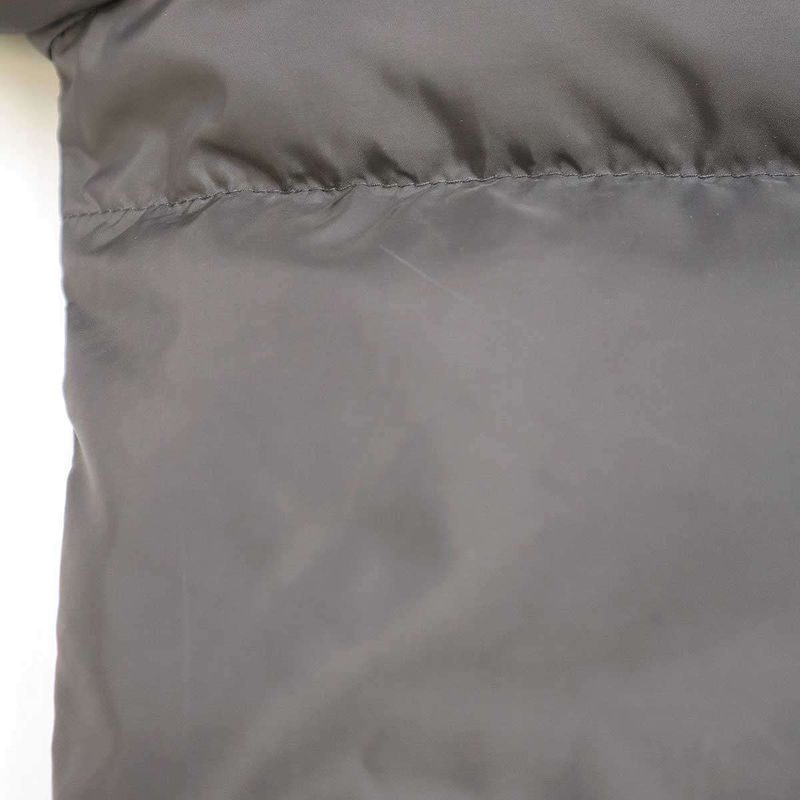 Prada Fur Down Coat 29e117 106o Gray 40