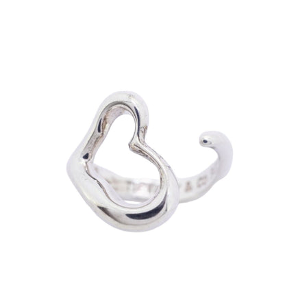 Tiffany & Co Ring Open Heart 925 Sterling Silver — view 2