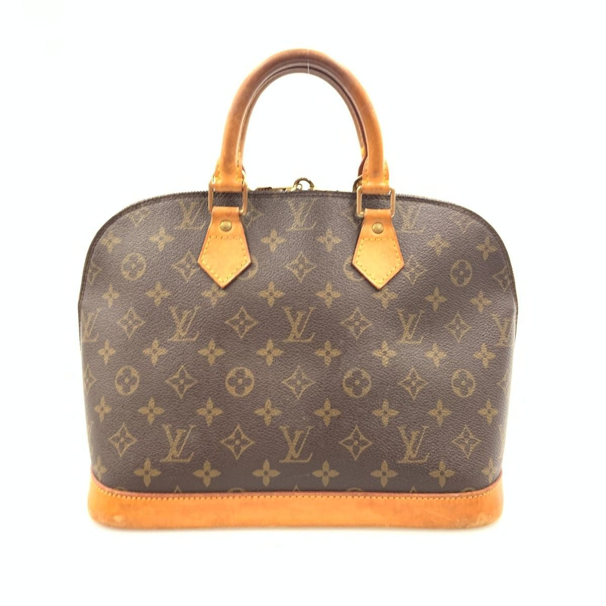 Louis Vuitton Monogram Alma Handbag Brown