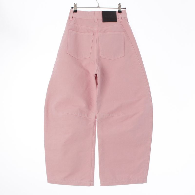 Loewe 25SS Barrel Cotton Trousers Pants Bottoms S359y04xft Pink 32