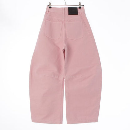 Loewe 25SS Barrel Cotton Trousers Pants Bottoms S359y04xft Pink 32