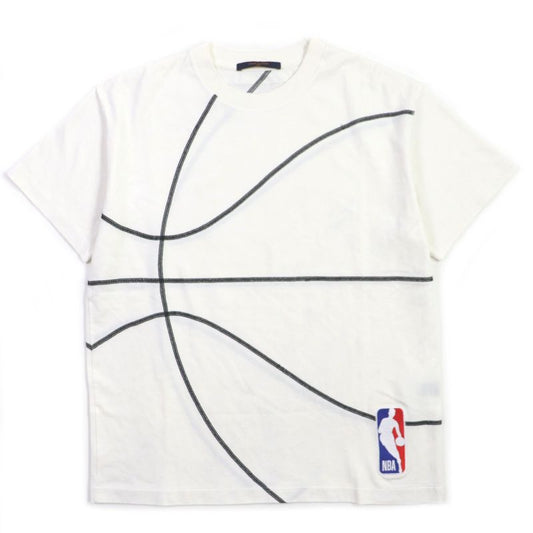 Louis Vuitton NBA Hky22w Embroidery Detail Crew Neck Short Sleeve T-shirt