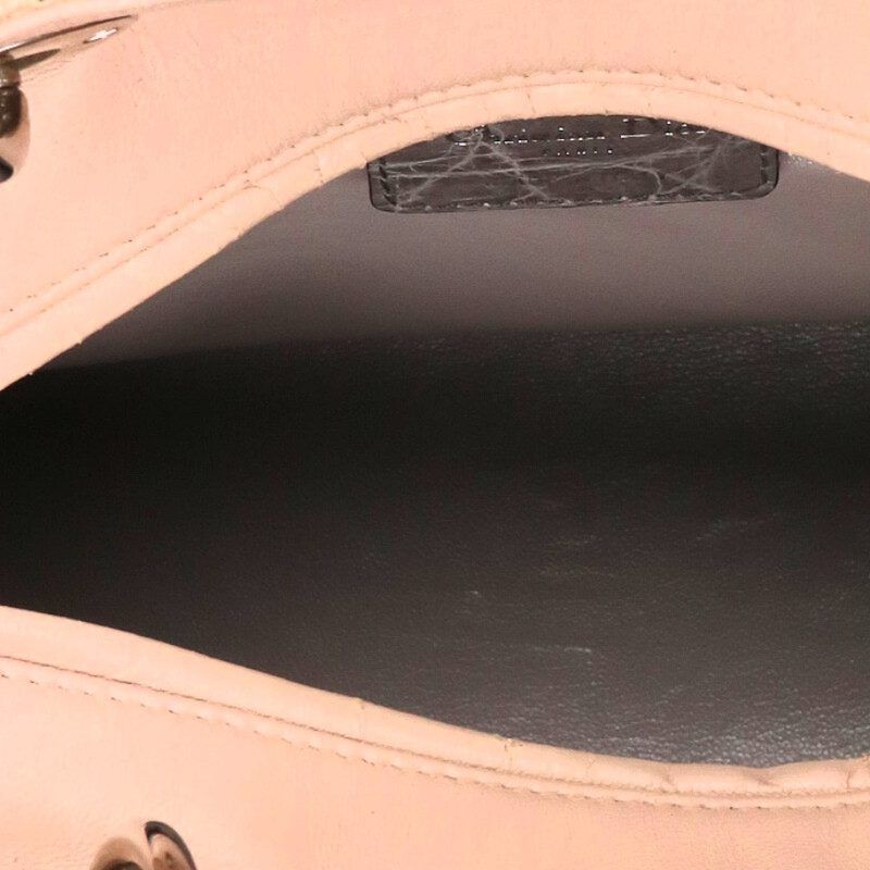 Christian Dior Lady Dior Sequined Tweed Handbag Women's