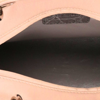 Christian Dior Lady Dior Sequined Tweed Handbag Women's