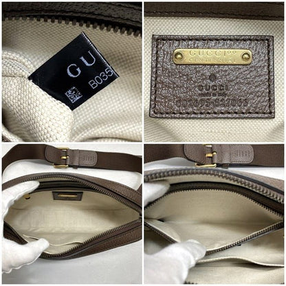 Gucci Body Bag Brown 100 th Anniversary
