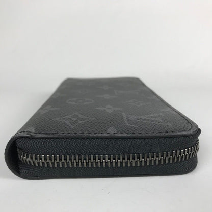 Louis Vuitton Long Wallet Zippy Wallet Monogram Horizontal M11611 Black