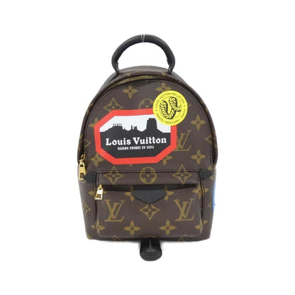 Louis Vuitton Monogram World Tour Palm Spring Backpack Mini Sac Brown Marron