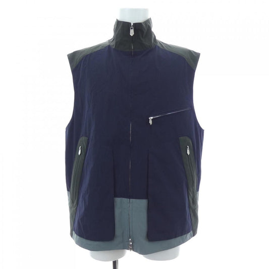 Hermes Vest Navy 50