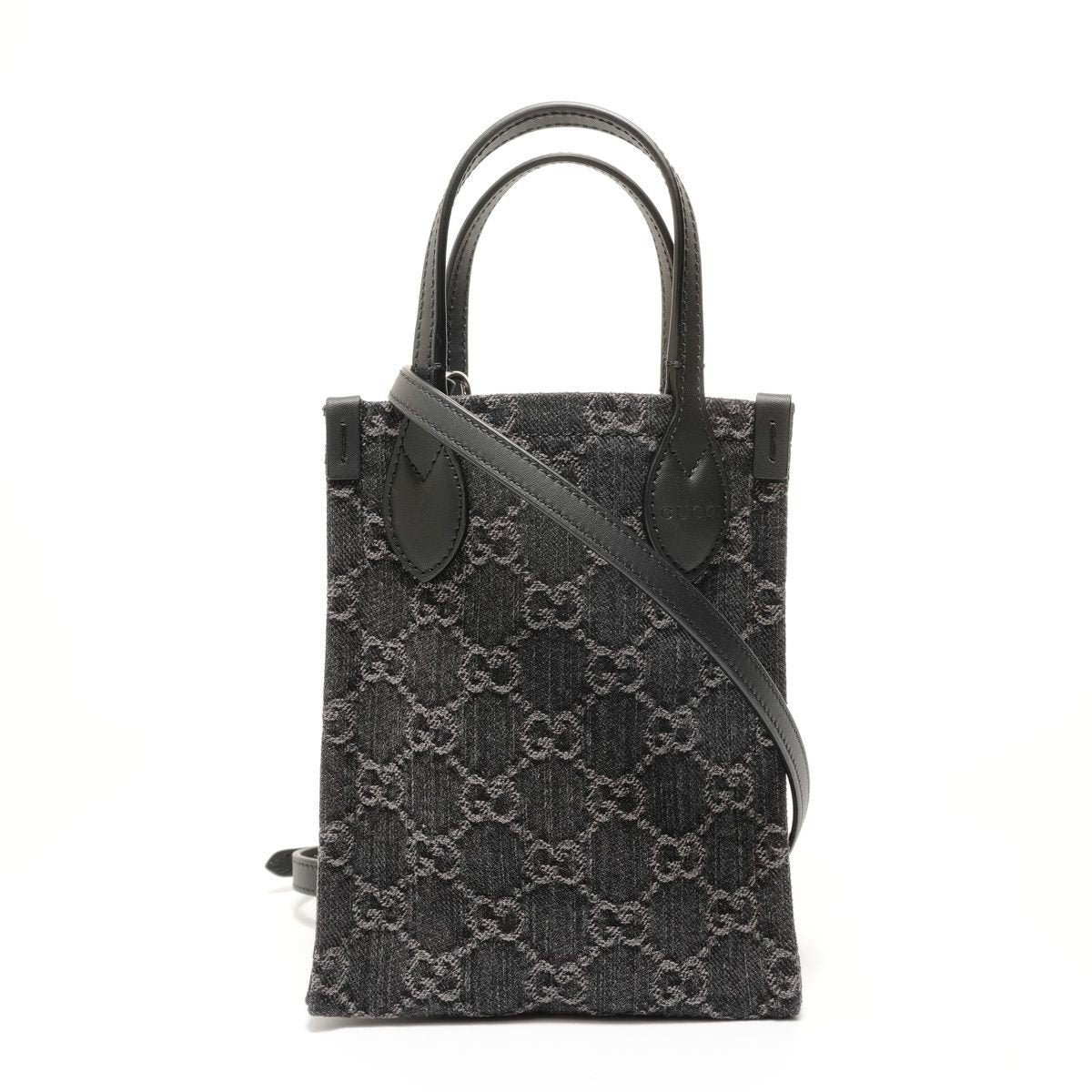 Gucci Handbag GG Denim Mini Tote