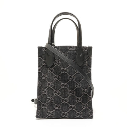 Gucci Handbag GG Denim Mini Tote