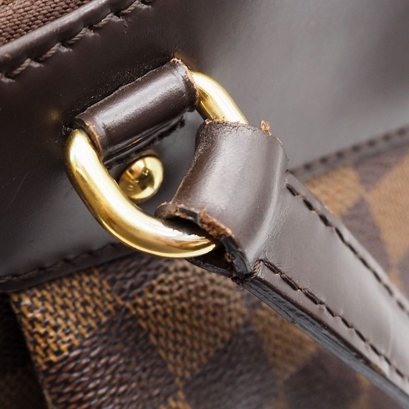 Louis Vuitton Westminster GM Damier Ebène Canvas Bag Shoulder Bag Brown Gold