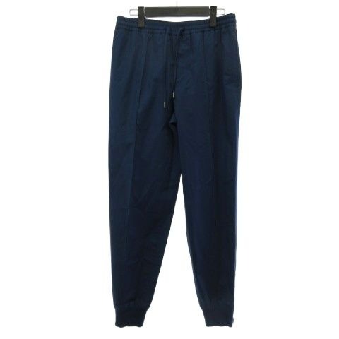 Hermes Joga Pants Easy Hem Zip Navy
