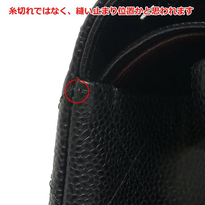 Chanel Matelasse 30 Chain Shoulder Bag W Flap Black And Silver