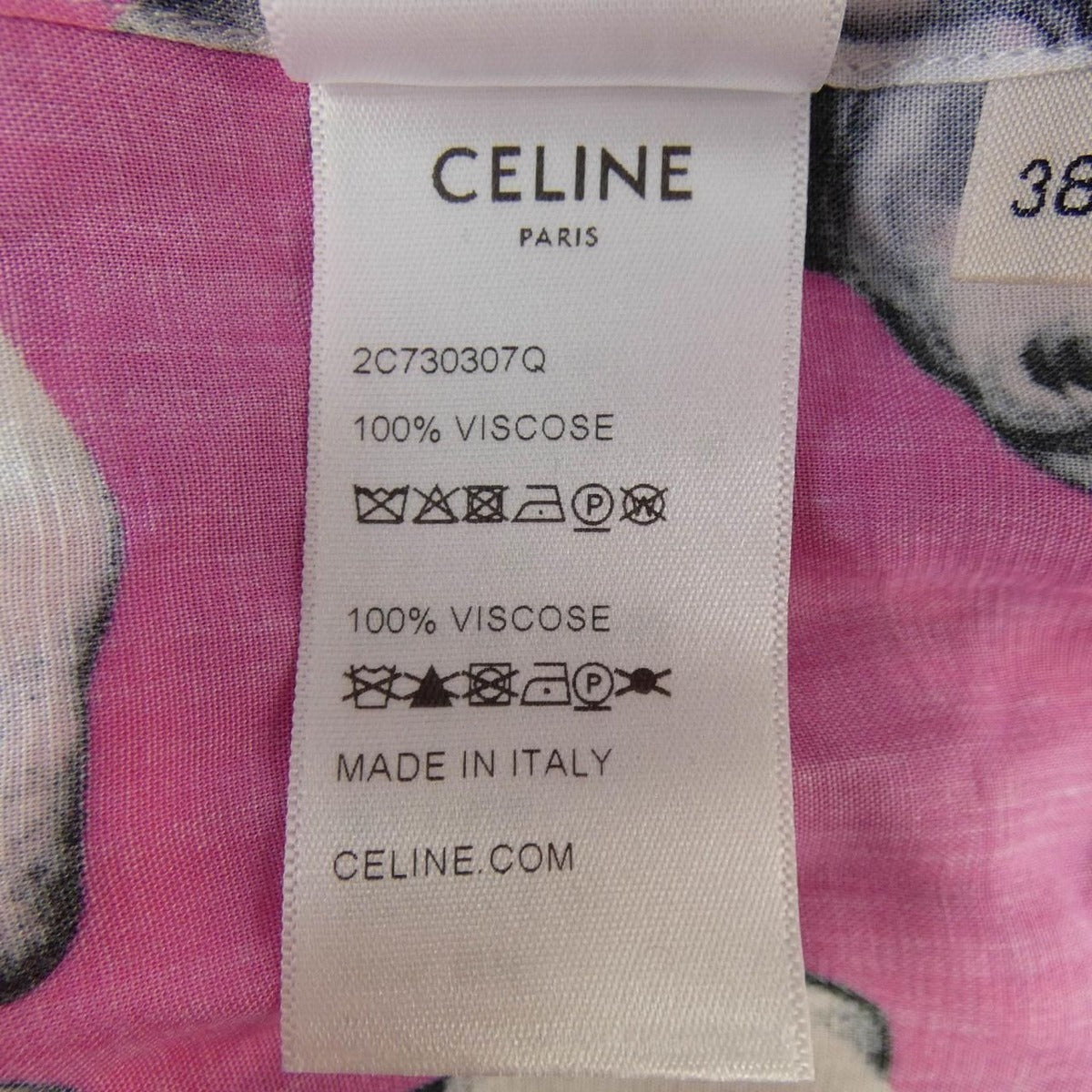 Celine S/S Shirt Pink 38 — view 3