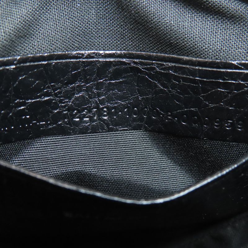 Balenciaga Heart Motif Shoulder Bag Leather Women