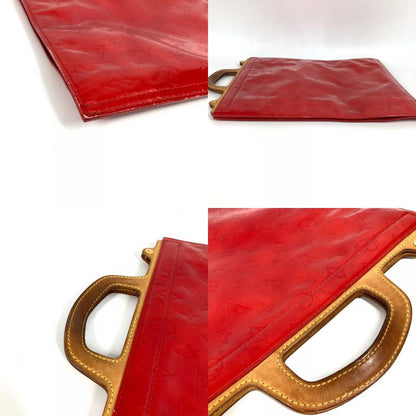 Louis Vuitton Handbag Stanton M91078 Monogram Vernis Red