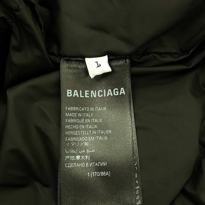 Balenciaga - 2023aw - Logo-print Wrap Puffer Vest - 1 - Cypress Green - Men's