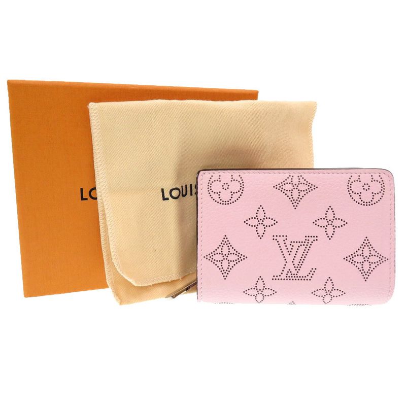 Louis Vuitton Monogram Mahina Portefeuille Cles A Rose Jasmine M80629 Bifold