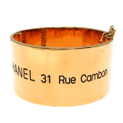 Chanel 31 Rue Cambon Gold Bangle