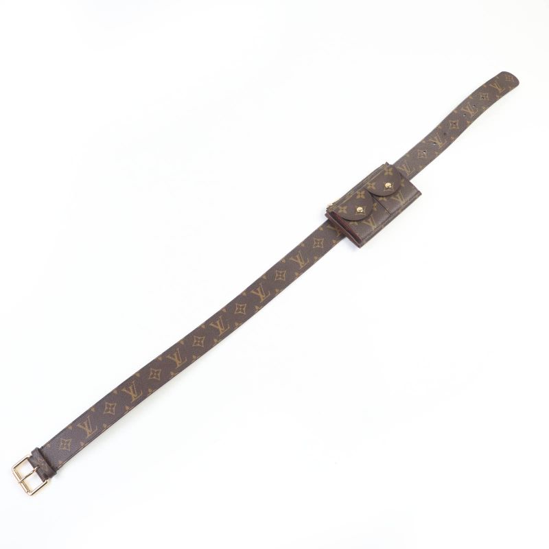 Louis Vuitton M9836 Santure Pochette Duo Bag Monogram Canvas Monogram Waist