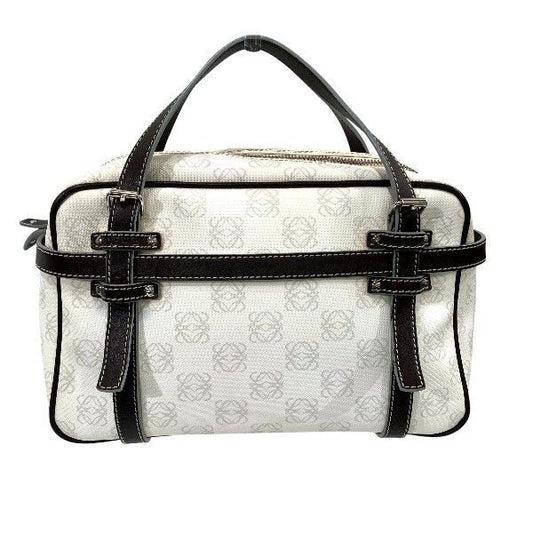 Loewe Repeat Anagram White Bag Handbag