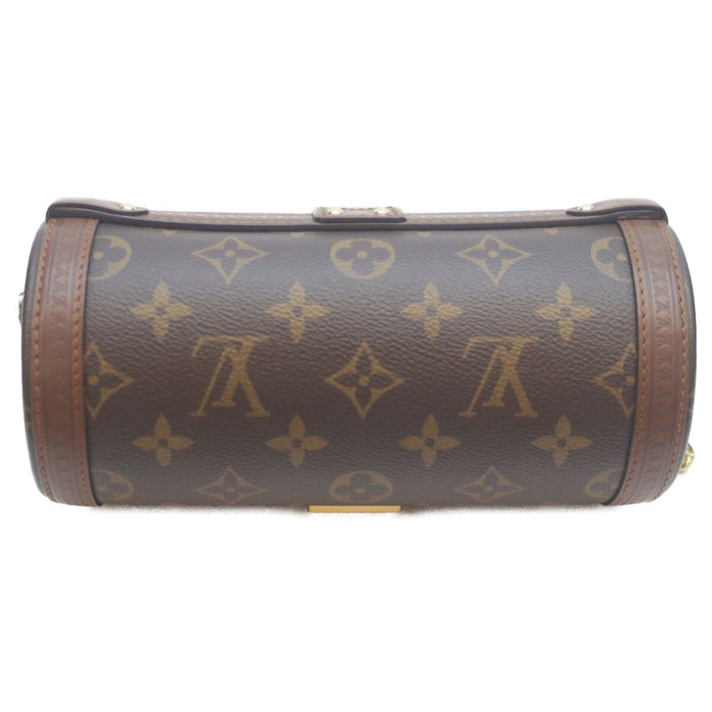 Louis Vuitton M57835 Monogram Papillon Trunk Shoulder Bag Chain Shoulder