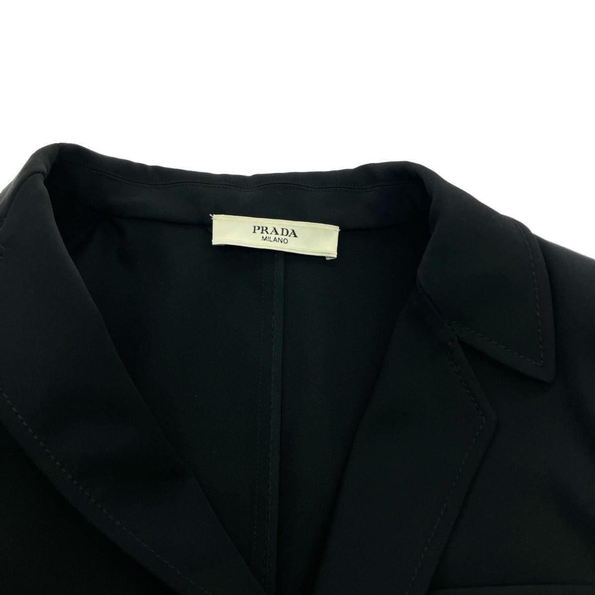 Prada Tailored Jacket 40 Black — view 7