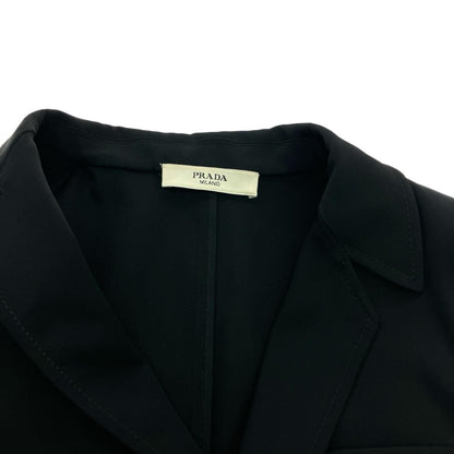 Prada Tailored Jacket 40 Black — view 7
