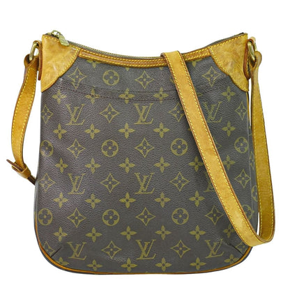 Louis Vuitton LV Odeon PM Monogram Shoulder Bag Pochette Brown