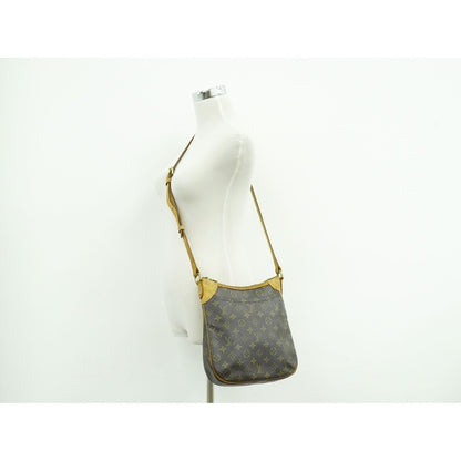 Louis Vuitton LV Odeon PM Monogram Shoulder Bag Pochette Brown — view 7