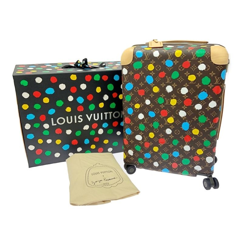 Louis Vuitton Monogram Horizon 55 Yayoi Kusama Brown