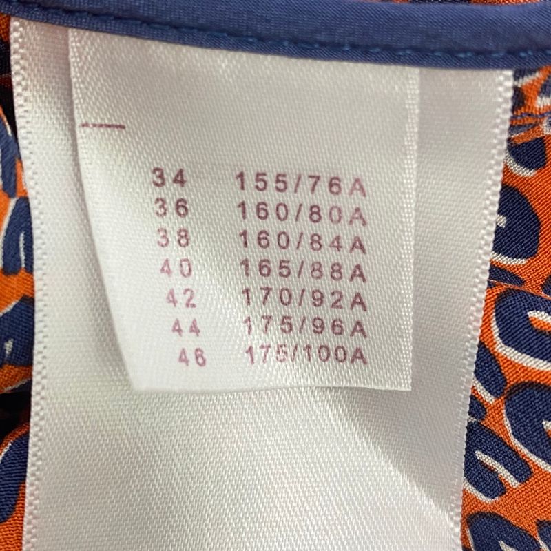 Louis Vuitton Top Silk Gold Buttons Orange