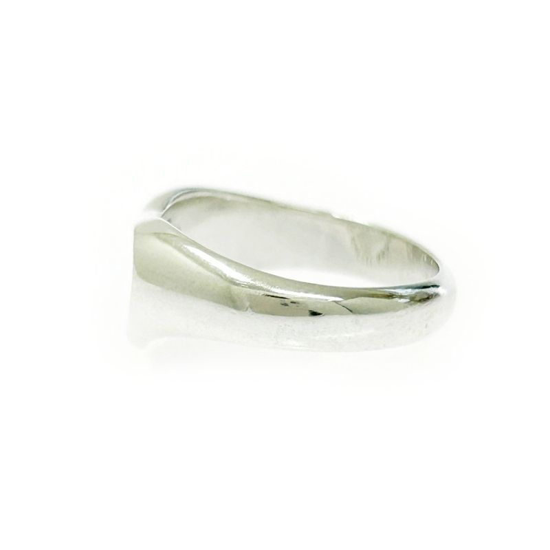 Tiffany & Co Silver Open Heart Ring 3.4g 925 Engraved 464295 Ring