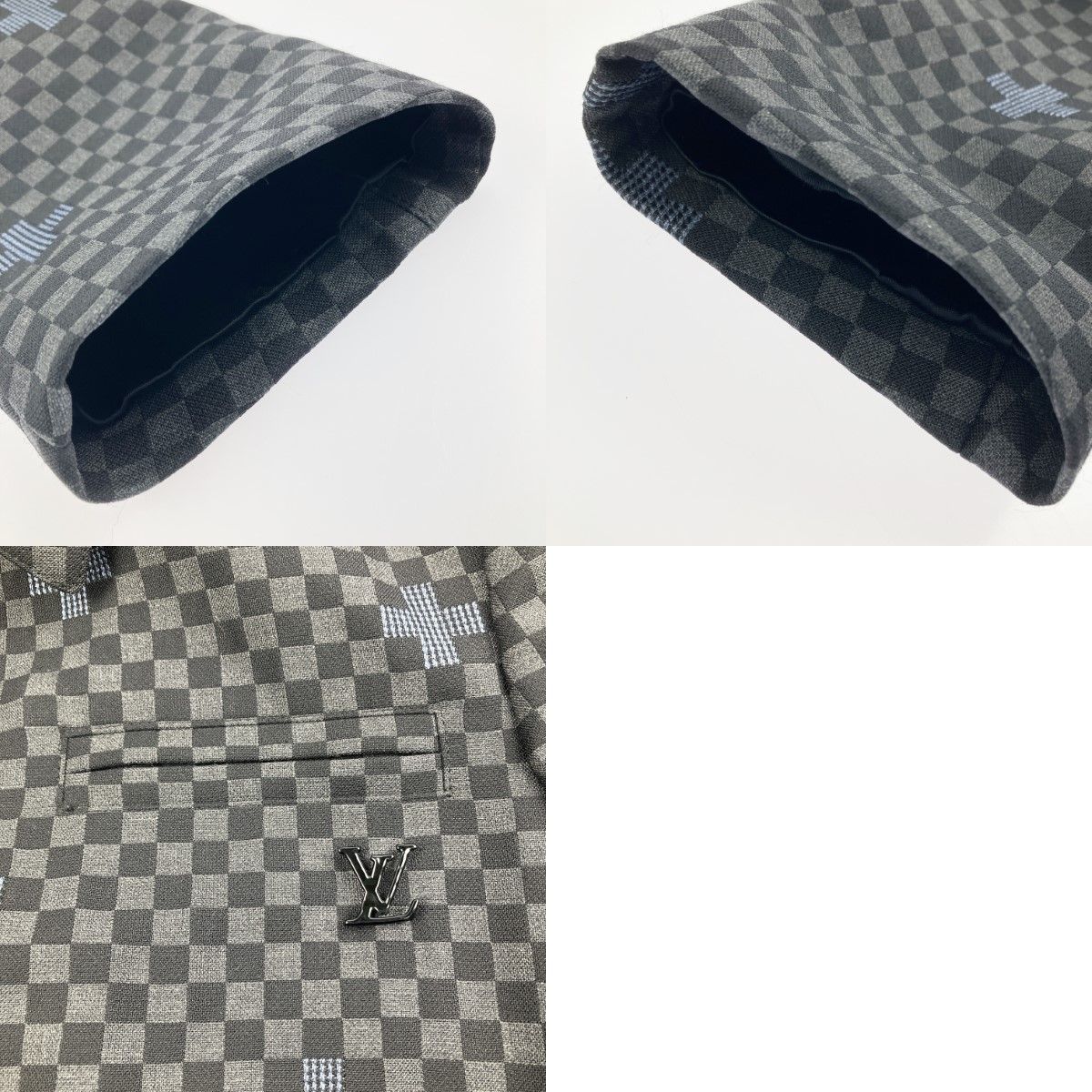 Louis Vuitton Giubbotto Jet Pocket Damier Cross Jet Pocket Jumper