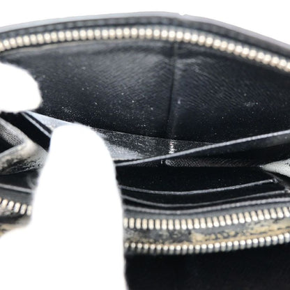 Louis Vuitton Wallet Epi Fold Long Wallet Round Zipper Wallet Black White