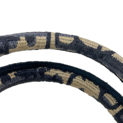 Dior/christian Dior Tote Book Tote Bag Mini Navy Ivory And Blue