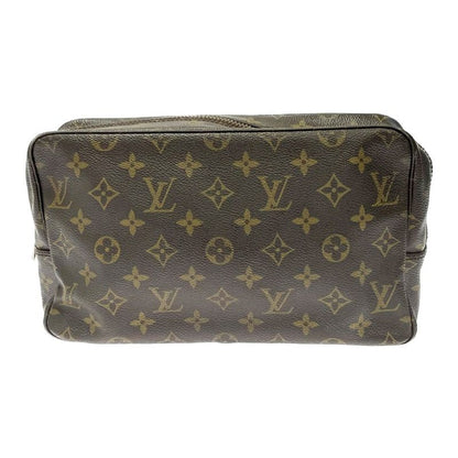 Louis Vuitton M47522 Monogram PVC Trousse Toilette 28 Brown 317550 Second Bag